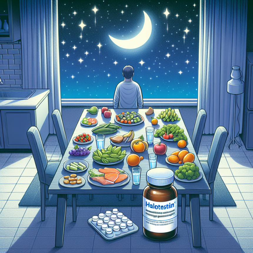 Halotestin y control del apetito nocturno