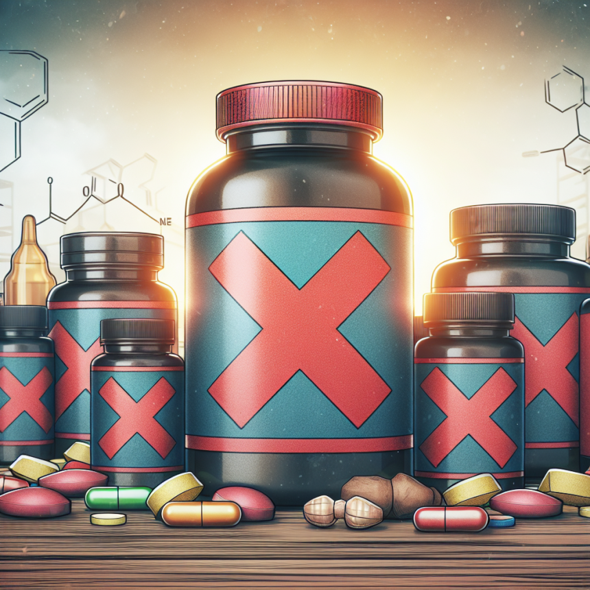 Qué suplementos debes evitar al tomar Metandienona