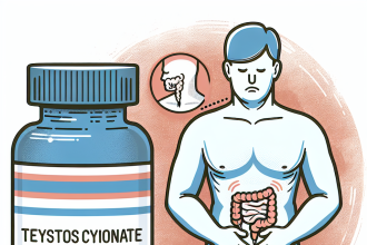 Cipionato de testosterona y sensación de hinchazón abdominal