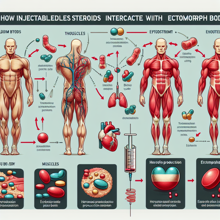Cómo actúa Esteroides inyectables en cuerpos ectomorfos