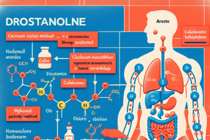 Cómo afecta Drostanolona al metabolismo del calcio