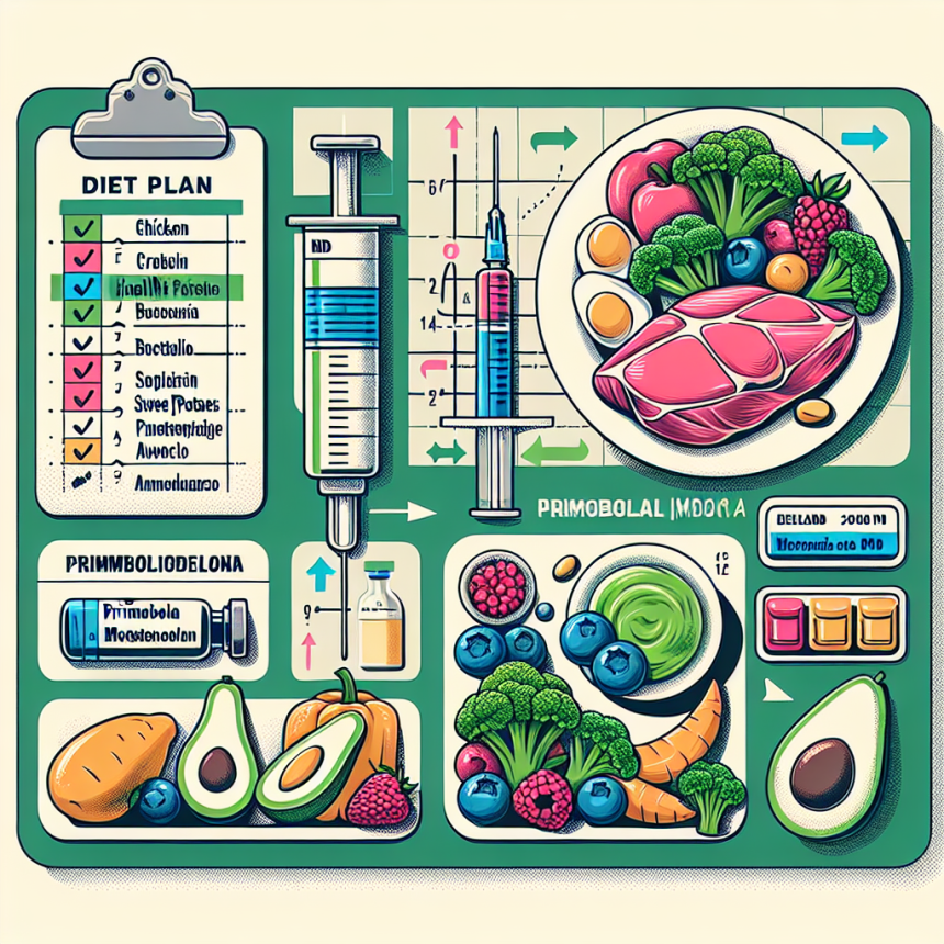 Cómo ajustar la dieta con Primobolan (Metenolona) inyectables para definición