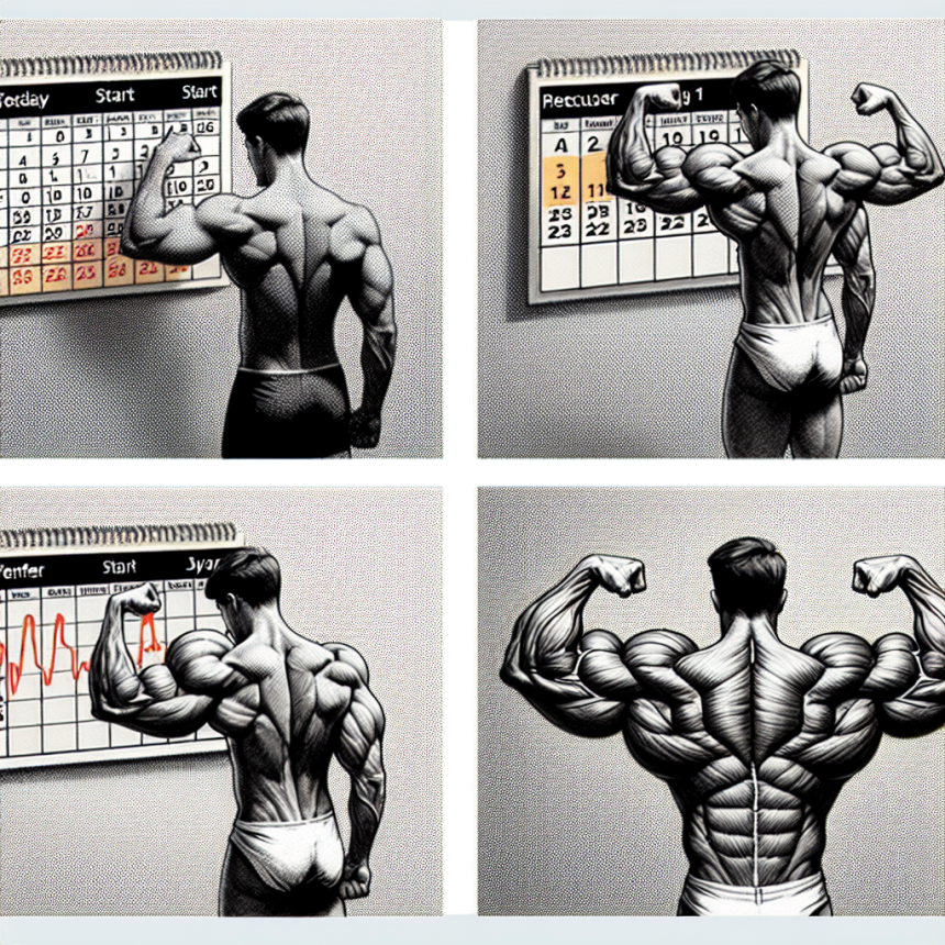 Cómo monitorear el progreso con fotos durante Boldenona