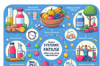 Cómo reducir la fatiga sistémica al usar Mezcla de esteroides