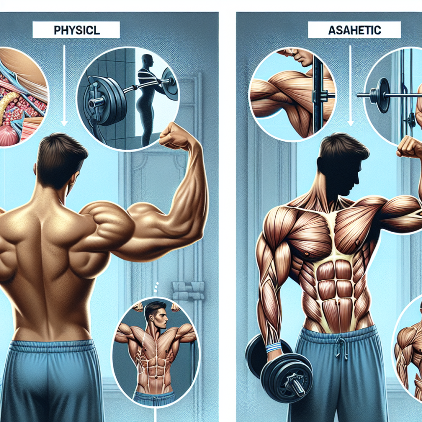 Diferencias entre resultados físicos y estéticos con Oximetolona