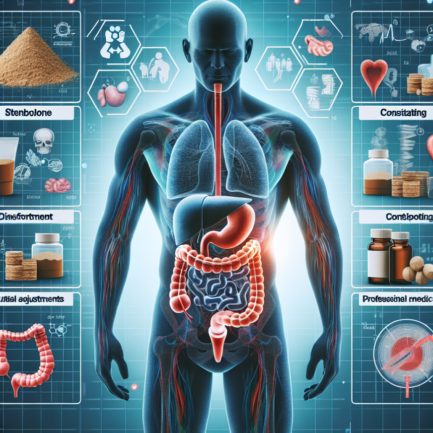 Dificultades digestivas con Stenbolone: soluciones