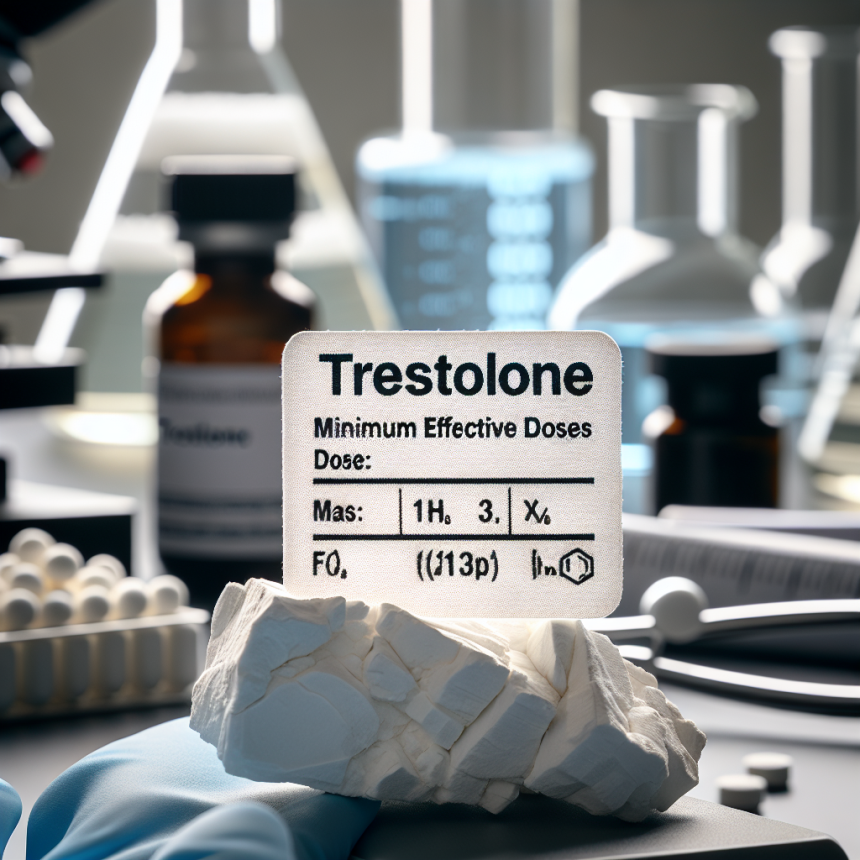 Dosis mínimas efectivas de Trestolone