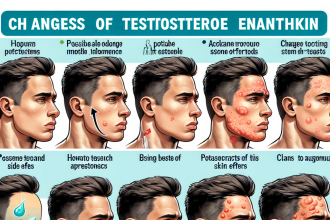 Qué cambios observar en la piel durante el uso de Enantato de testosterona