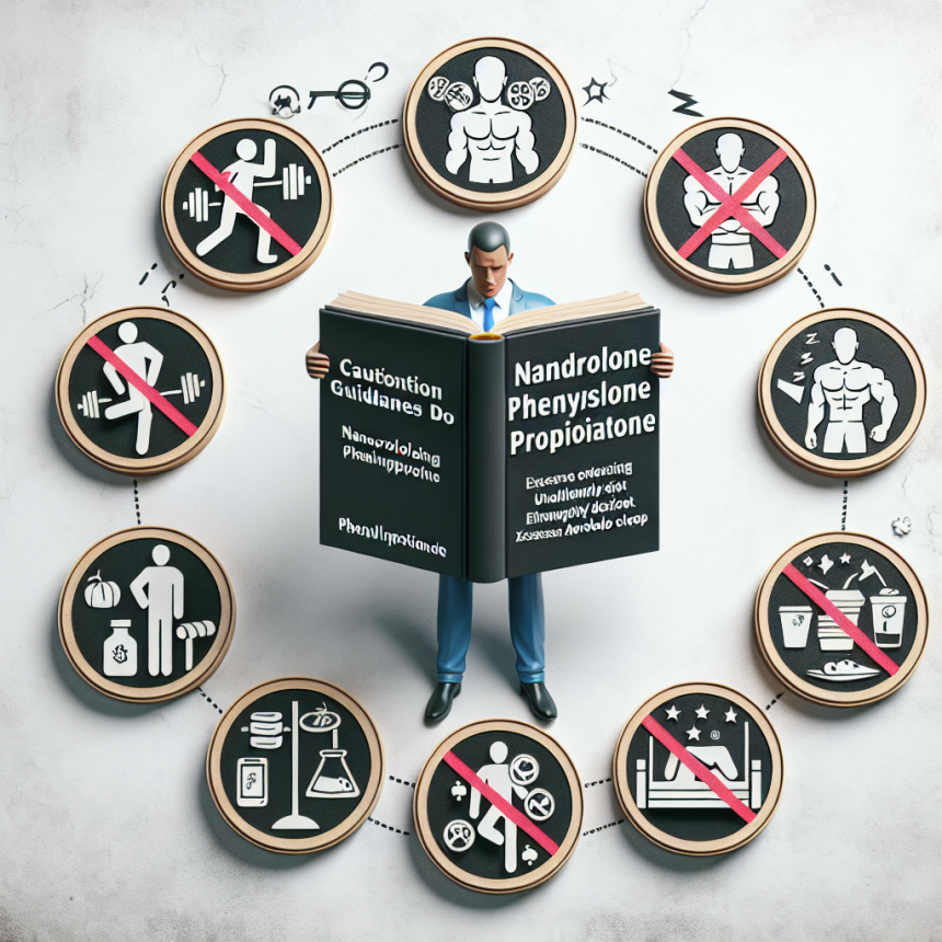 Qué no hacer durante un ciclo con Fenilpropionato de nandrolona