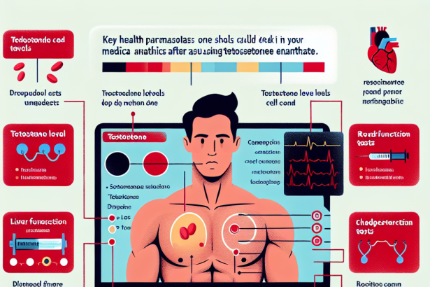Qué revisar en tu analítica después de usar Enantato de testosterona
