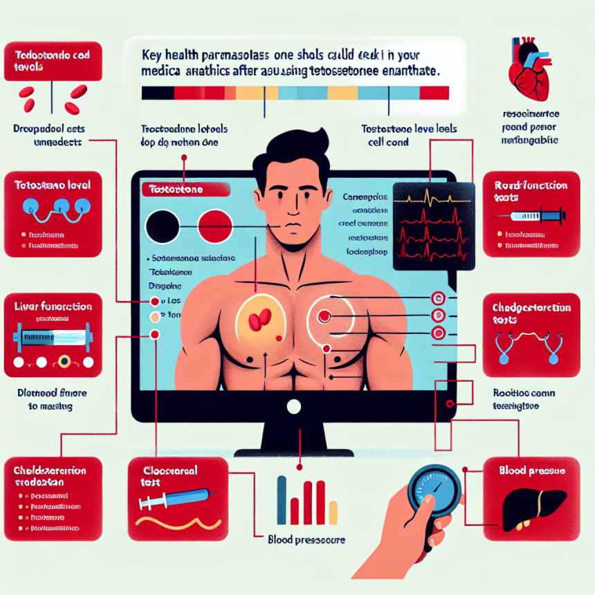 Qué revisar en tu analítica después de usar Enantato de testosterona