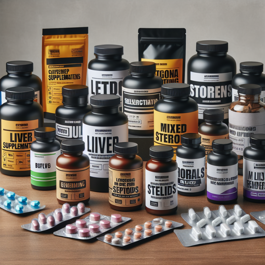Qué suplementos hepáticos van mejor con Mezcla de esteroides