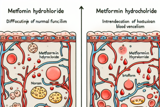 Cómo cambia la vascularización con Metformin Hydrochlorid