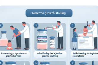Cómo usar Somatropina para superar estancamientos