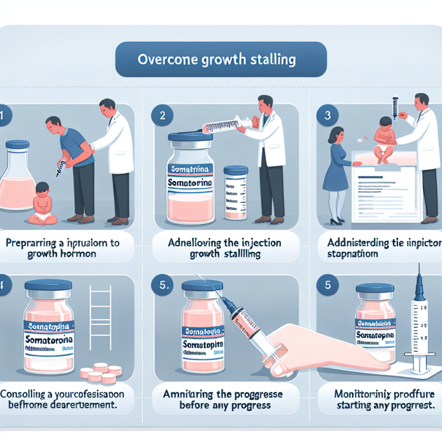 Cómo usar Somatropina para superar estancamientos