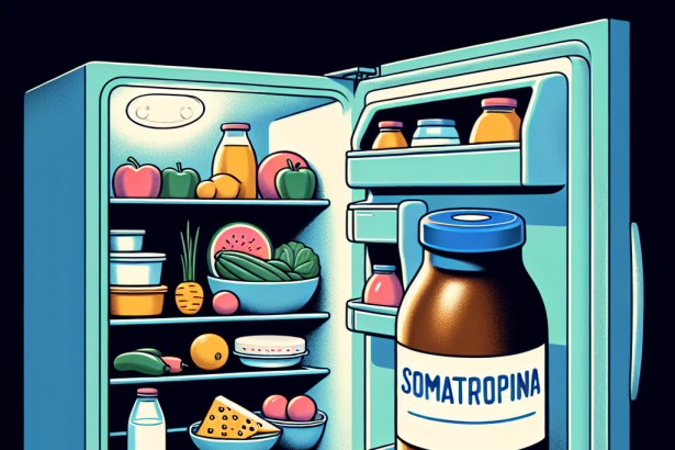 ¿Es necesario refrigerar Somatropina?