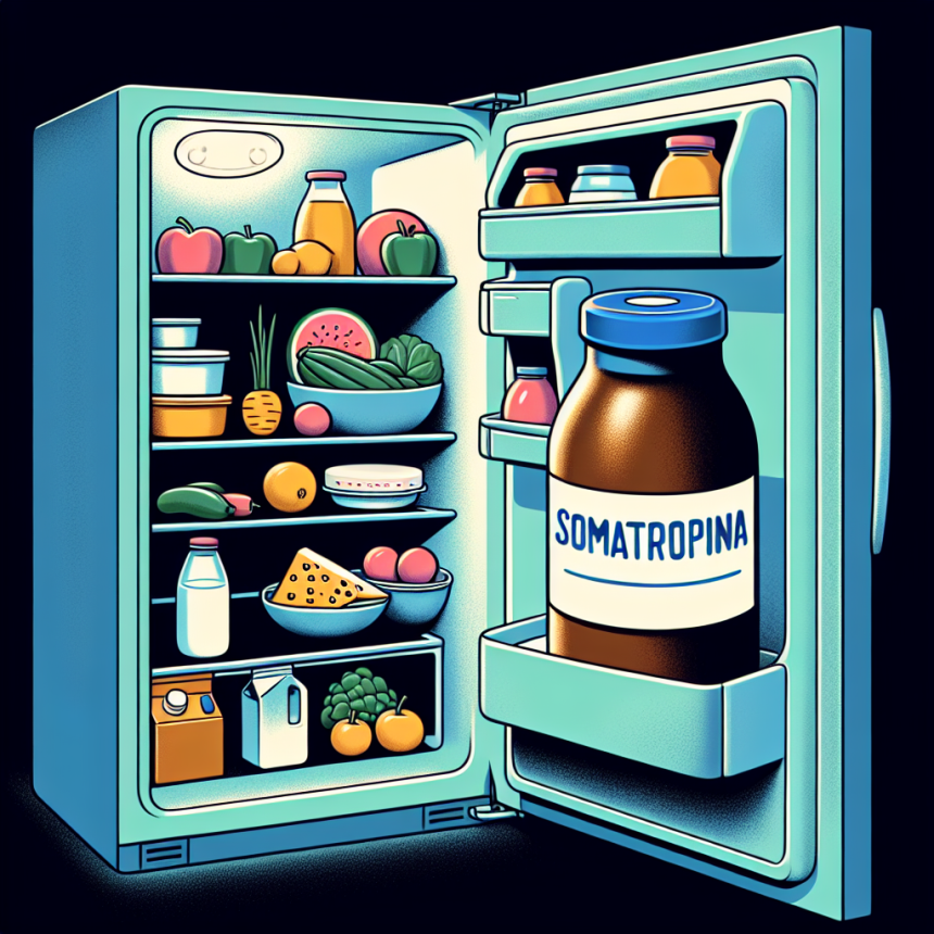 ¿Es necesario refrigerar Somatropina?