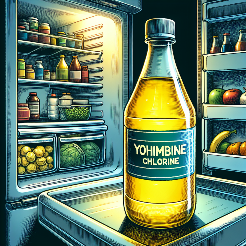 ¿Es necesario refrigerar Yohimbine chlorine?