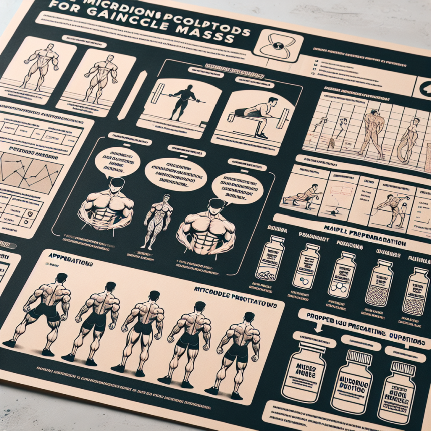 Protocolos de microdosis con Preparativos para ganar masa muscular