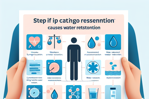 Qué hacer si Tirzepatide provoca retención líquida