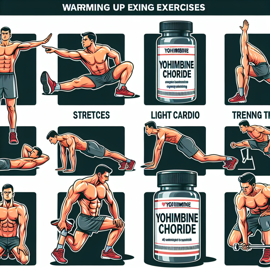 Qué protocolos de calentamiento usar con Yohimbine chlorine