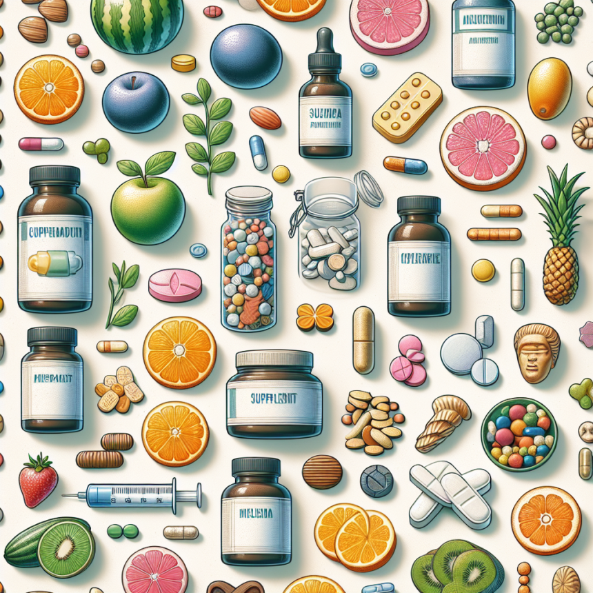 Qué suplementos debes evitar al tomar Tirzepatide