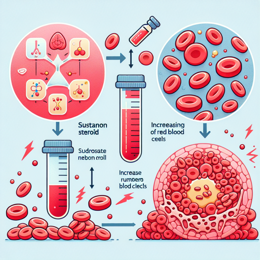 Sustanon y aumento de glóbulos rojos