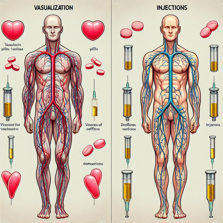 Cómo cambia la vascularización con Inyecciones y pastillas para adelgazar
