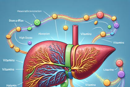 ¿Cómo reacciona el hígado a dosis altas de Vitamines?