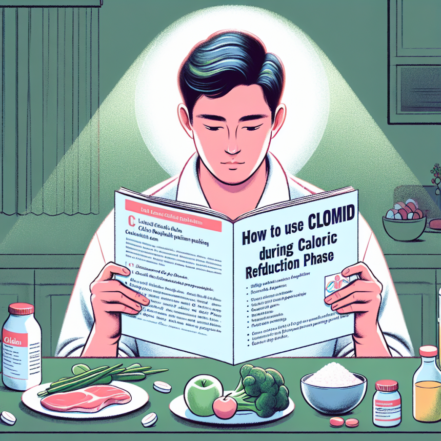 Cómo usar Clomid en fases de reducción calórica