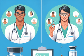 Diferencias entre Exemestane oral e inyectable