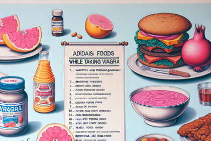 Qué alimentos debes evitar durante el ciclo con Viagra