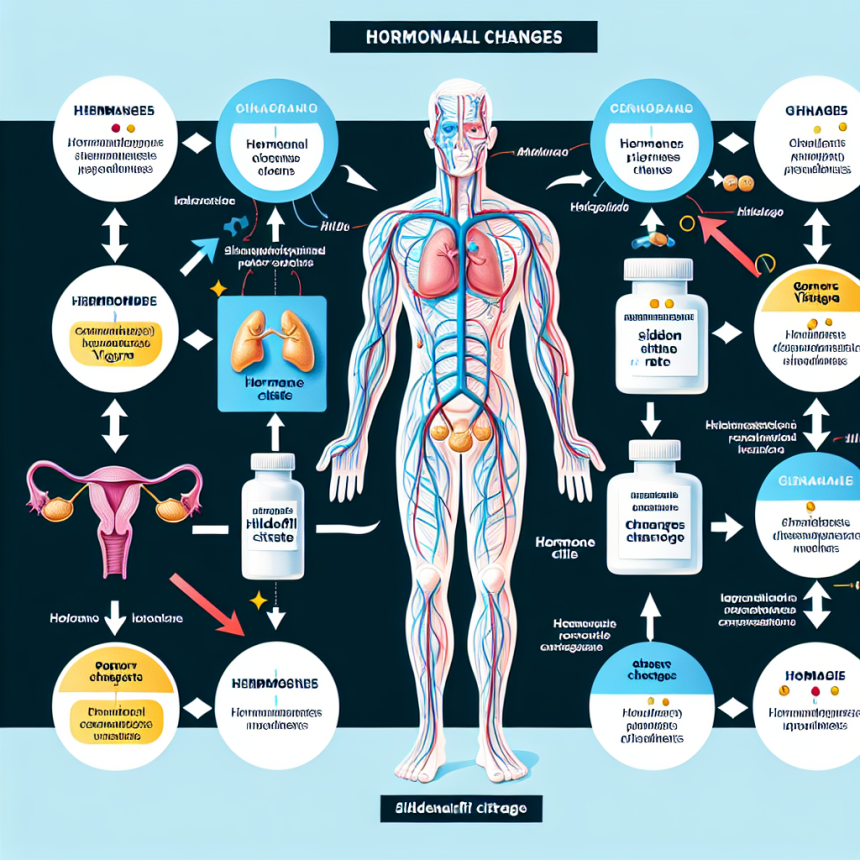 Qué cambios hormonales provoca Sildenafil Citrate (Viagra generic)