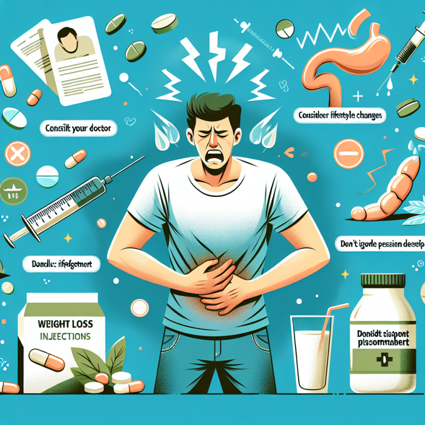 Qué hacer si Inyecciones y pastillas para adelgazar provoca acidez estomacal