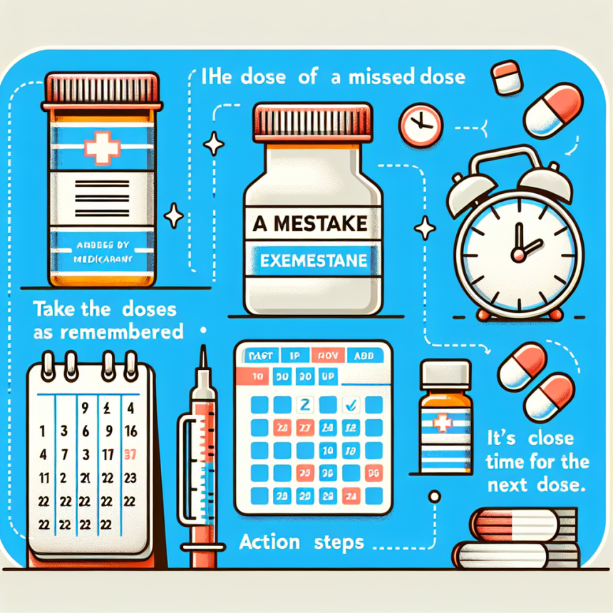 Qué hacer si se olvida una dosis de Exemestane