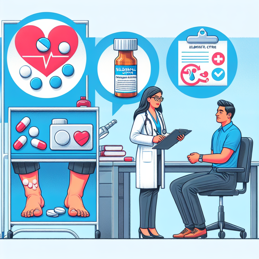 Qué hacer si Sildenafil Citrate (Viagra generic) provoca retención líquida