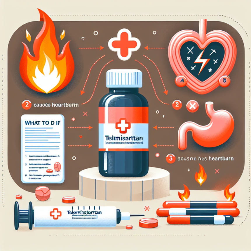 Qué hacer si Telmisartan provoca acidez estomacal