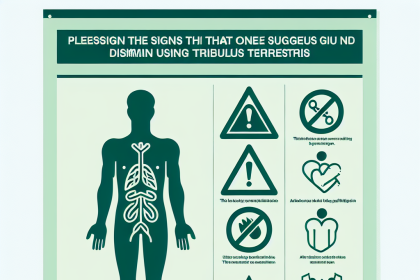 Qué señales indican que debes pausar el uso de Tribulus Terrestris