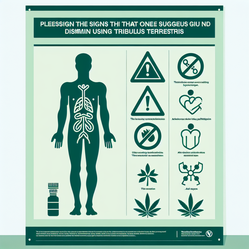 Qué señales indican que debes pausar el uso de Tribulus Terrestris