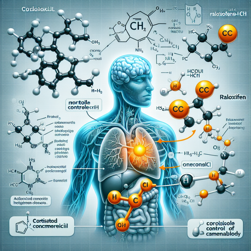 Raloxifen-HCl y control de cortisol