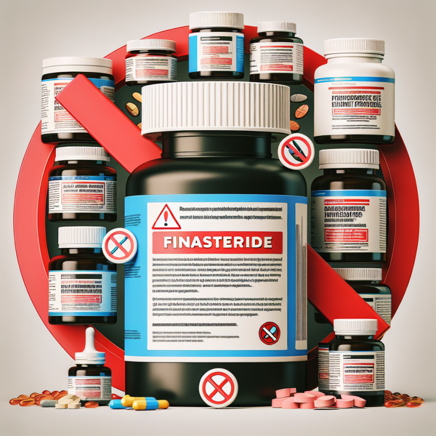 Suplementos prohibidos con Finasteride
