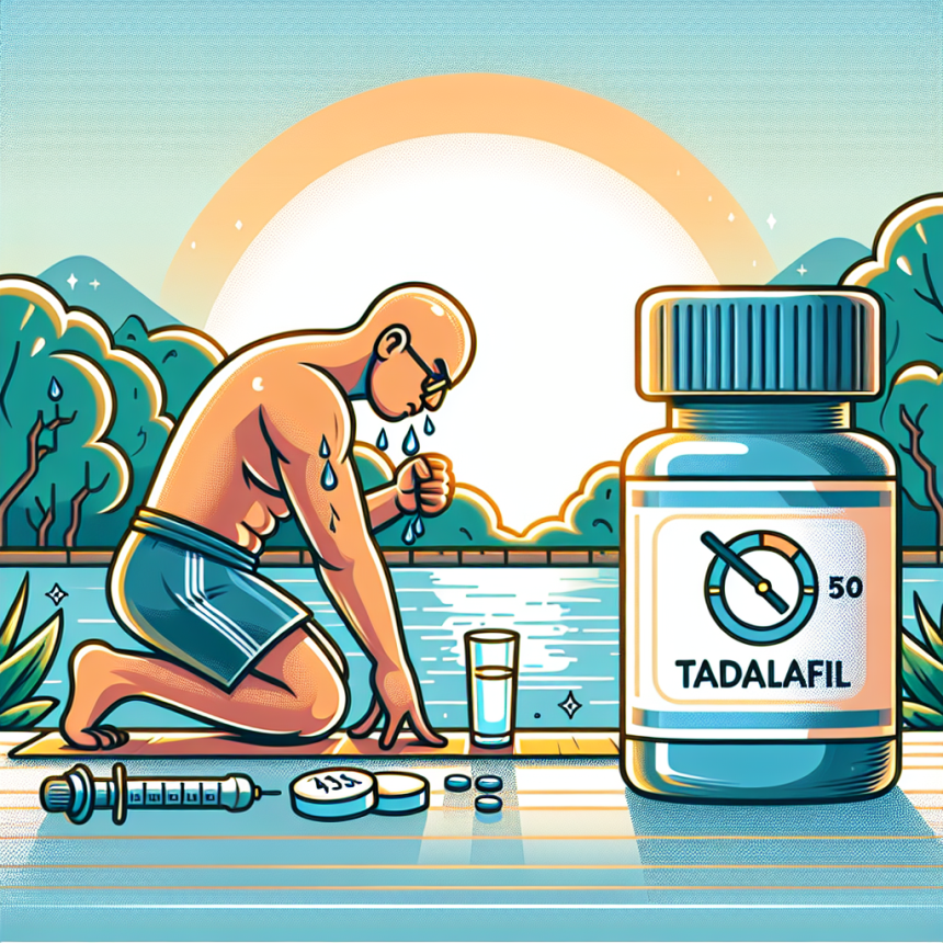 Tadalafil y entrenamiento en ayunas