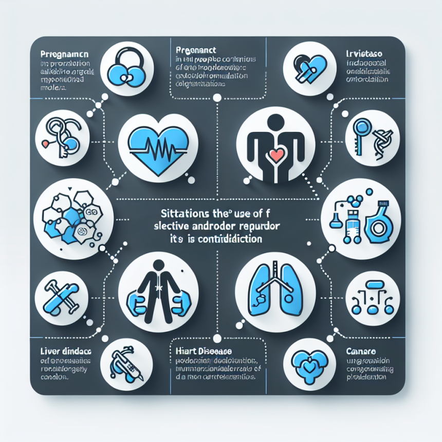 Casos en los que SARMs está contraindicado