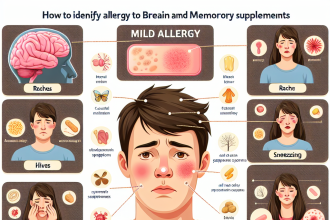 Cómo identificar una alergia leve a Apoyo al cerebro y la memoria