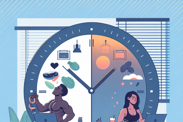 Cómo influye Salud general en el rendimiento al final del día