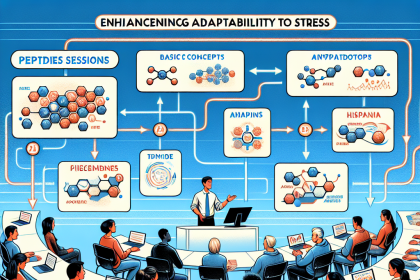 Cómo potenciar las adaptaciones al estrés con Cursos de péptidos