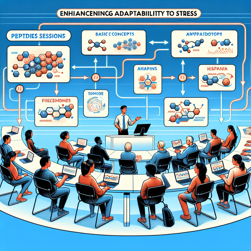 Cómo potenciar las adaptaciones al estrés con Cursos de péptidos