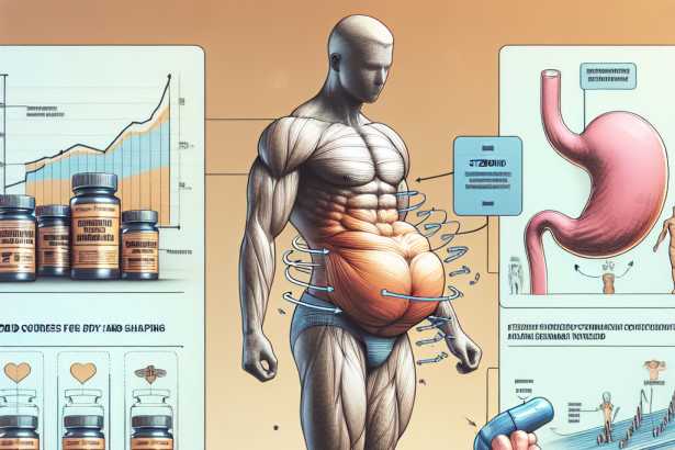 Cursos de esteroides para secado y modelado corporal (aumento de masa magra) y sensación de hinchazón abdominal