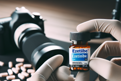 Ezetimiba en preparación para sesiones fotográficas