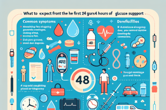 Qué esperar las primeras 48h con Apoyo a la glucosa